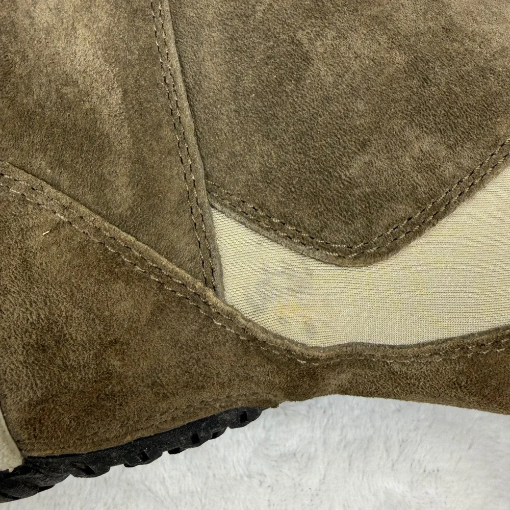 Merrell Aurora Waterproof Winter Boots Womens 9‎ Brown Suede Thinsulate Polartec